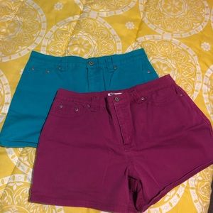 Lot of 2 pair of shorts